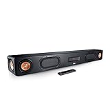 Teufel CINEBAR Ultima - Leistungsstarke Soundbar 380 Watt, Eingebauter XXL-Subwoofer, Dynamore Ultra, Dolby Audio, Bluetooth aptX, Bassrefex, HDMI 3D ARC CEC‌ - schwarz